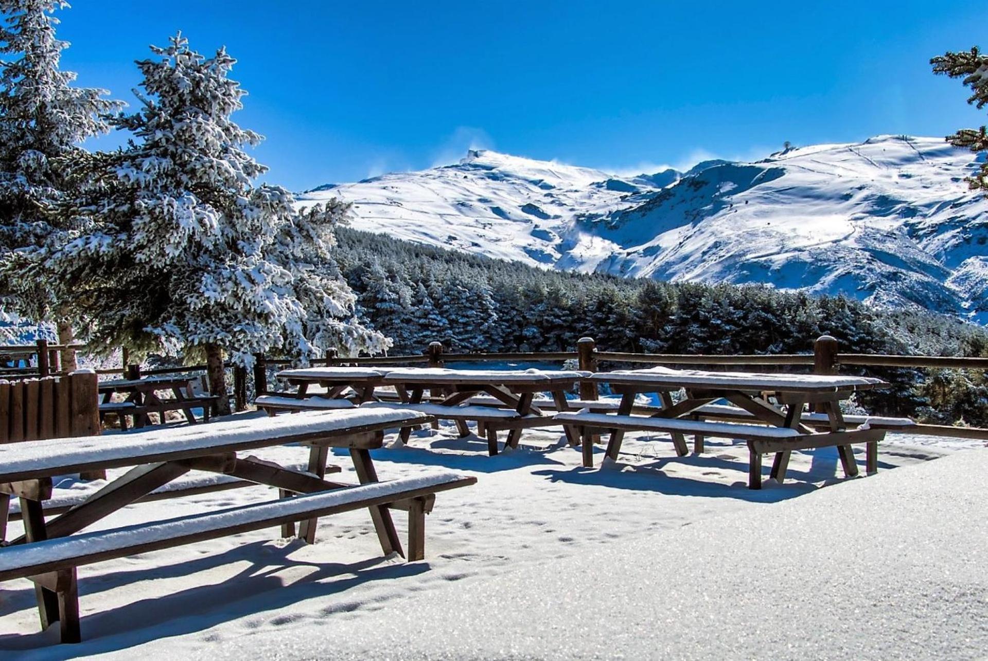 Ski & Snow Apartmentos By Todosierranevada - Plaza Principal Junto A Los Telecabinas Sierra Nevada Eksteriør bilde