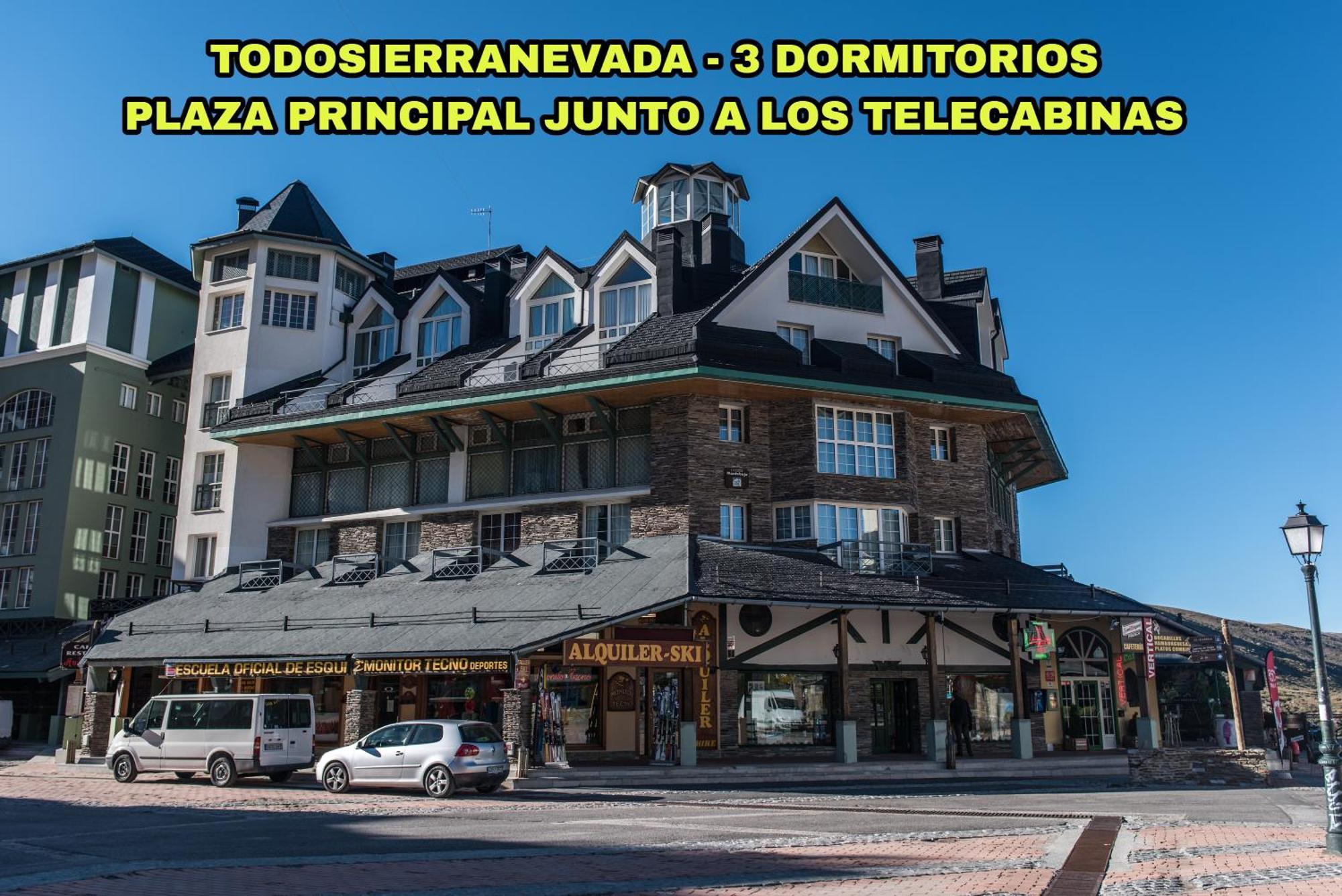 Ski & Snow Apartmentos By Todosierranevada - Plaza Principal Junto A Los Telecabinas Sierra Nevada Rom bilde